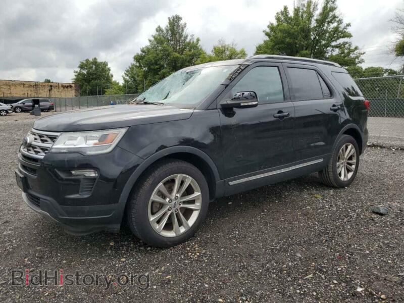 2018 Ford EXPLORER XLT (VIN 1FM5K8D80JGB52606) — фото 1 из 15, Copart, повреждение: крыша