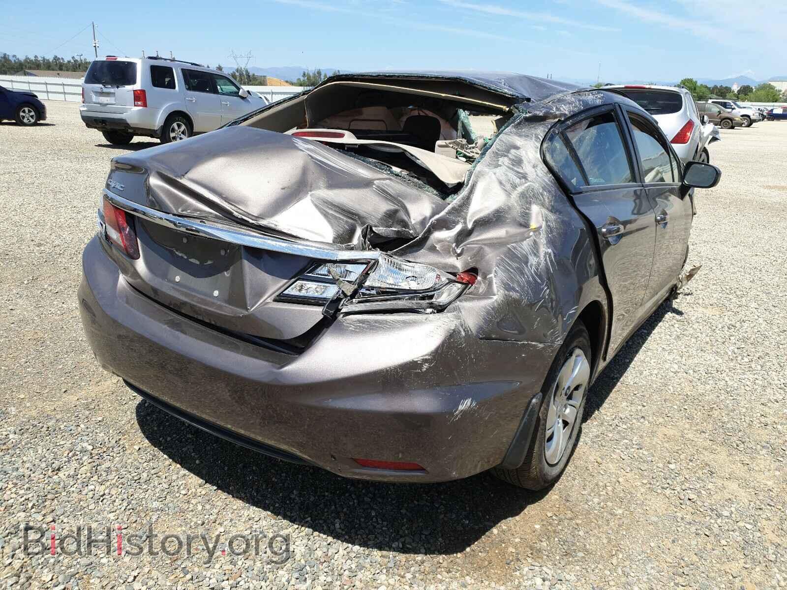 2015 HONDA CIVIC - VIN: 2HGFB2F52FH528227 - Фото 4