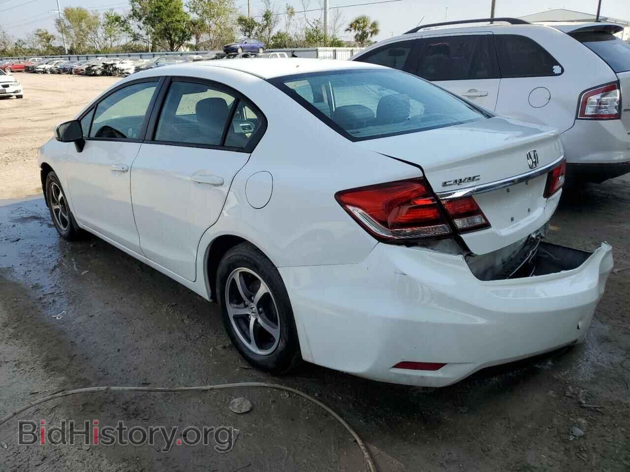2015 HONDA CIVIC - VIN: 19XFB2F73FE057698 - Фото 2