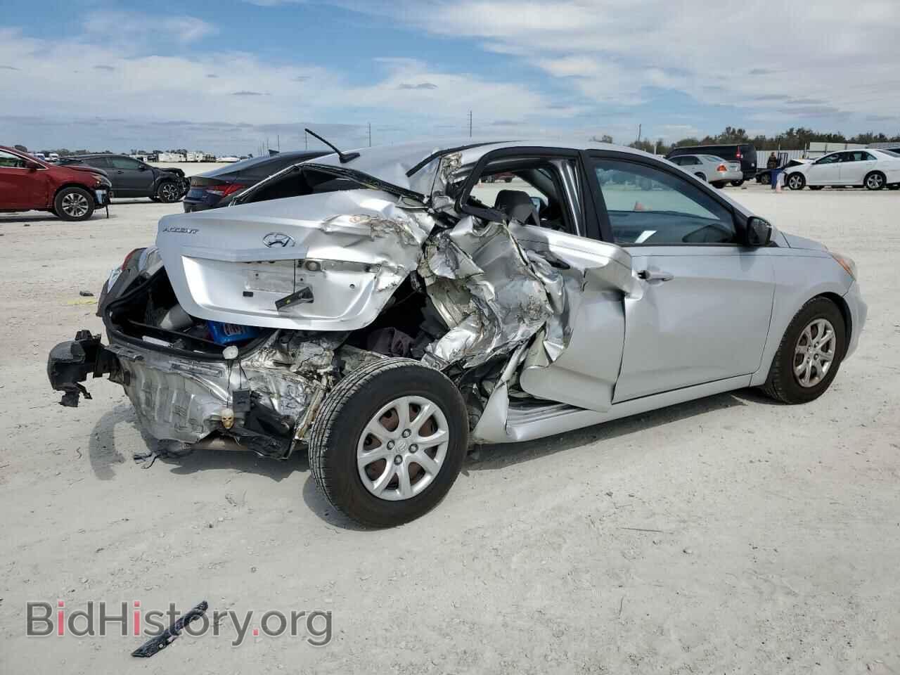 2013 HYUNDAI ACCENT - VIN: KMHCT4AE7DU434433 - Фото 3