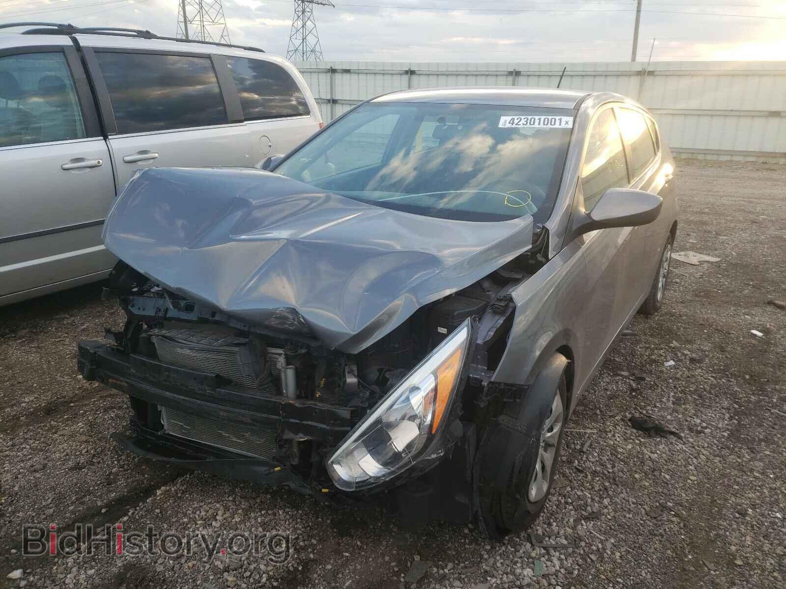 2017 HYUNDAI ACCENT - VIN: KMHCT5AE9HU306898 - Фото 2