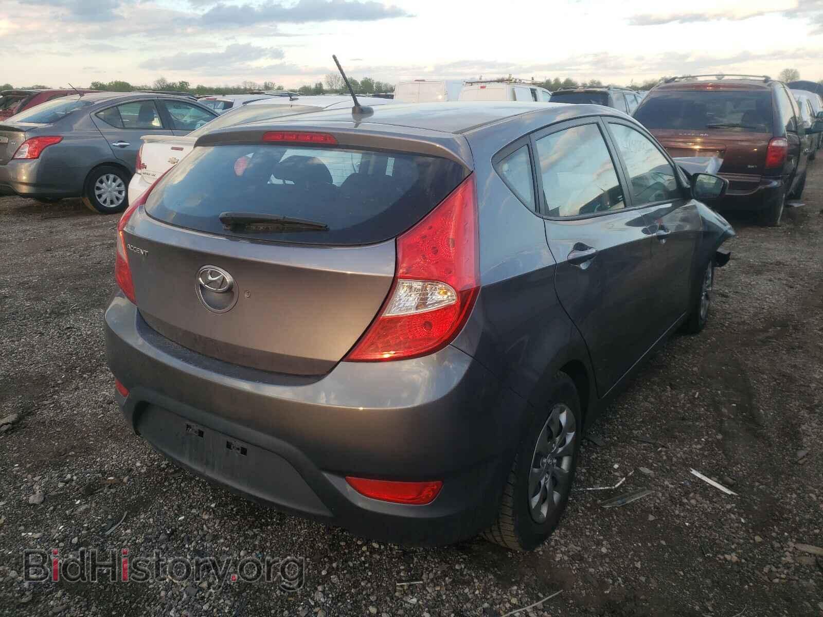 2017 HYUNDAI ACCENT - VIN: KMHCT5AE9HU306898 - Фото 4
