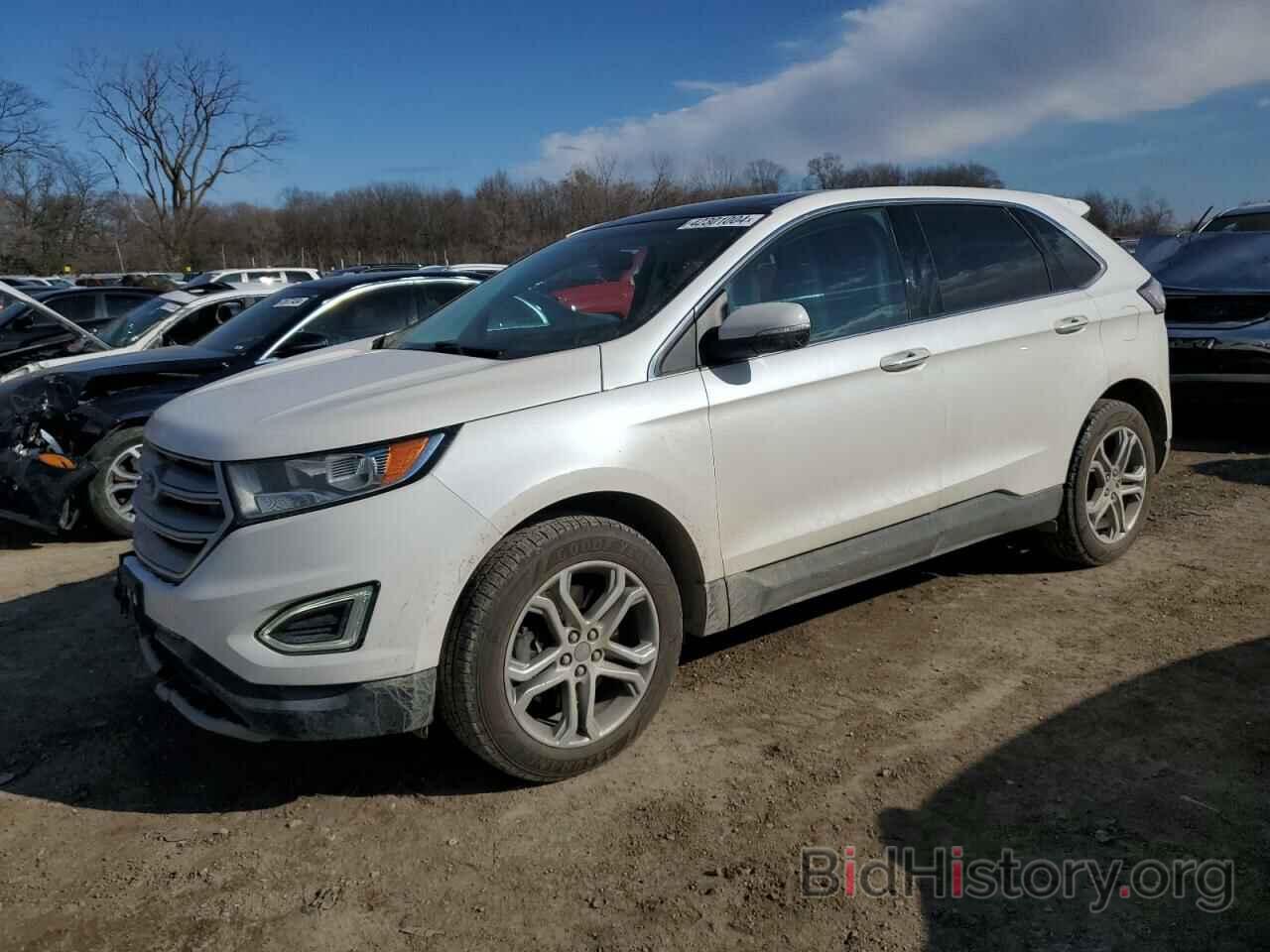 Фотография 2FMTK4K84FBC03624 - FORD EDGE 2015