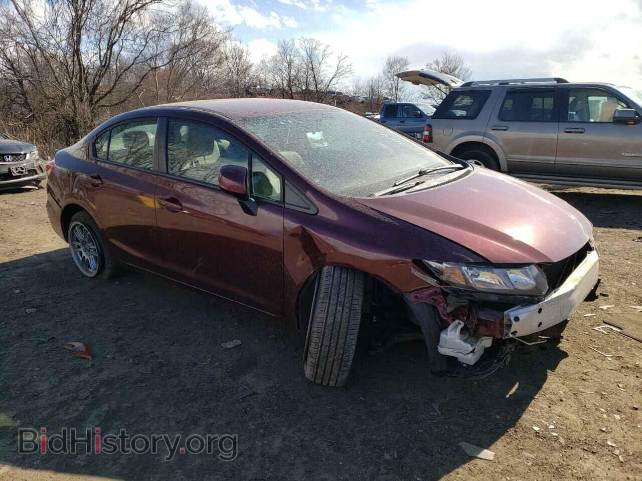 2013 HONDA CIVIC - VIN: 19XFB2F55DE238992 - Фото 4