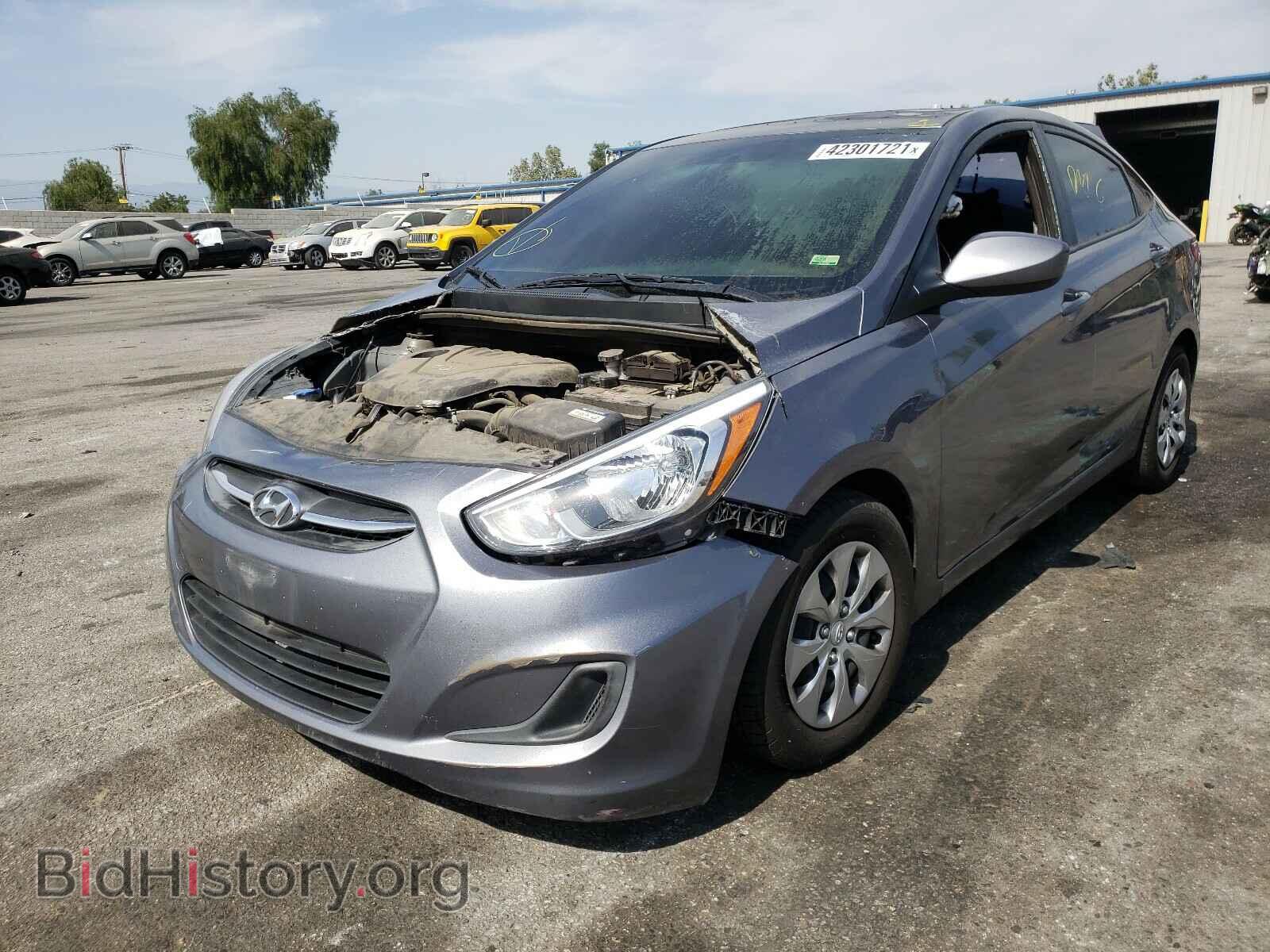 2017 HYUNDAI ACCENT - VIN: KMHCT4AE0HU202603 - Фото 2