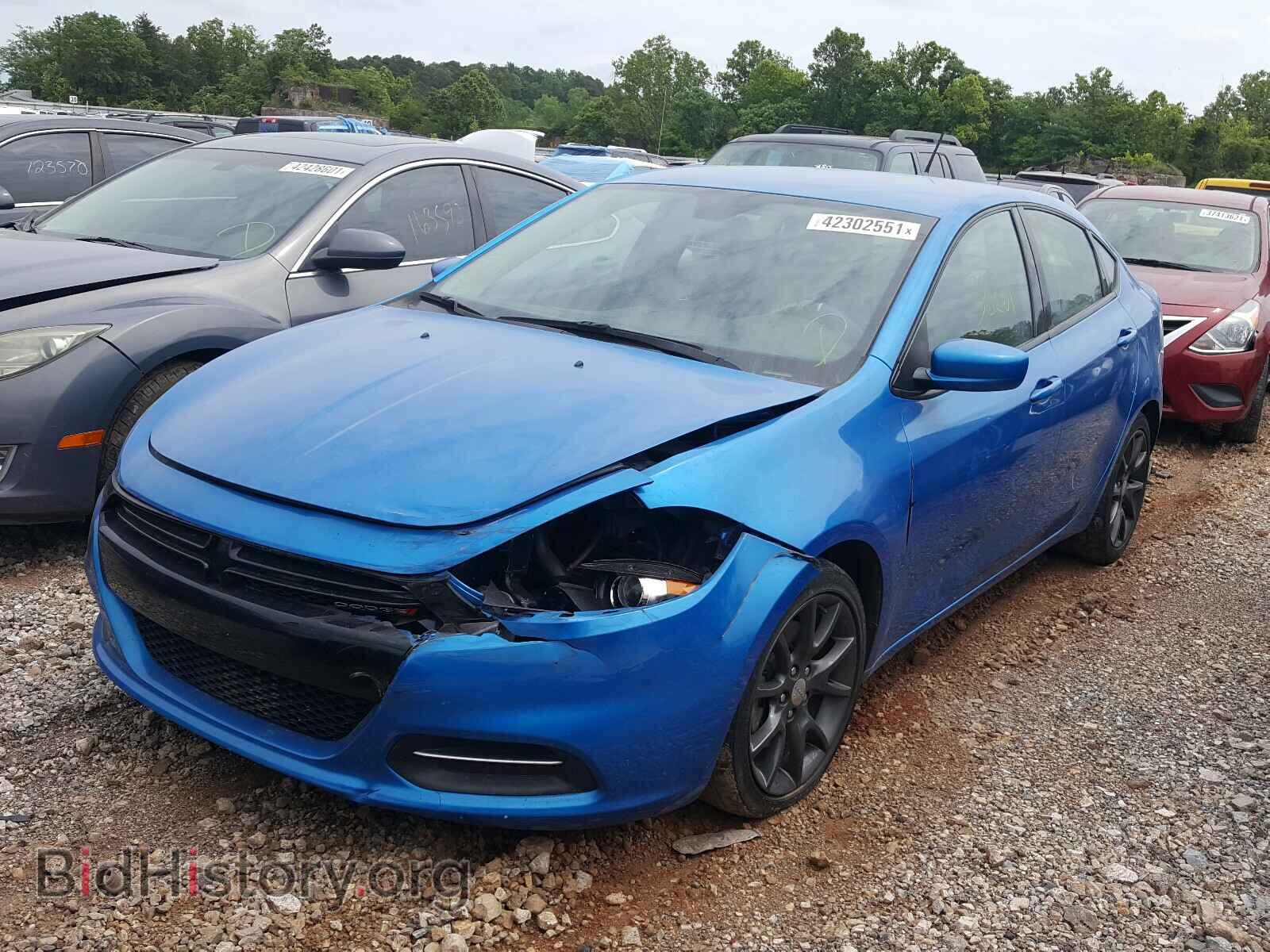 2016 DODGE DART - VIN: 1C3CDFAA8GD607184 - Фото 2