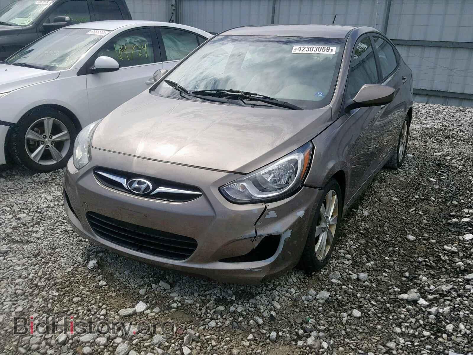2012 HYUNDAI ACCENT - VIN: KMHCU4AE2CU169478 - Фото 2