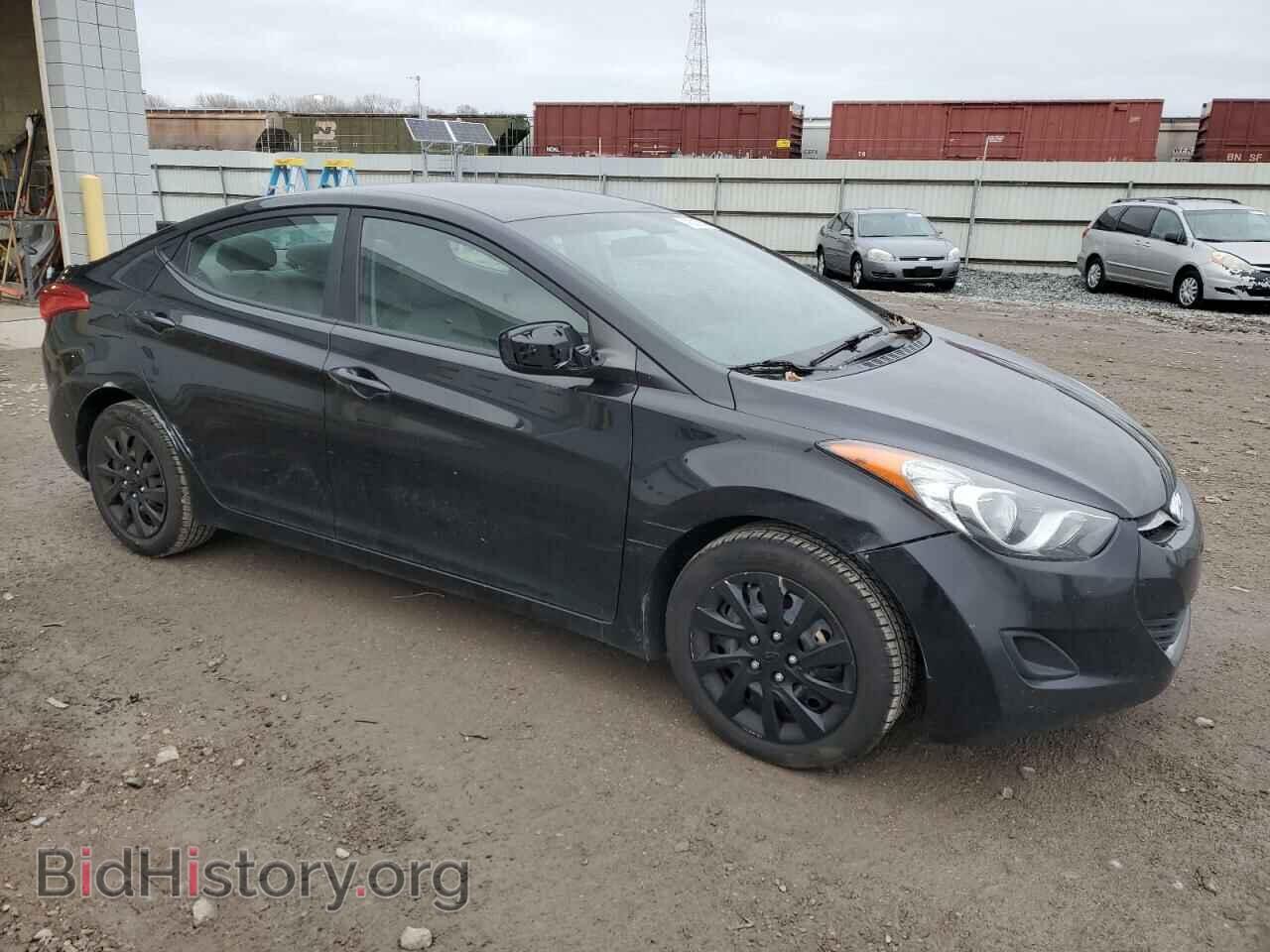 2012 HYUNDAI ELANTRA - VIN: 5NPDH4AE9CH129311 - Фото 4