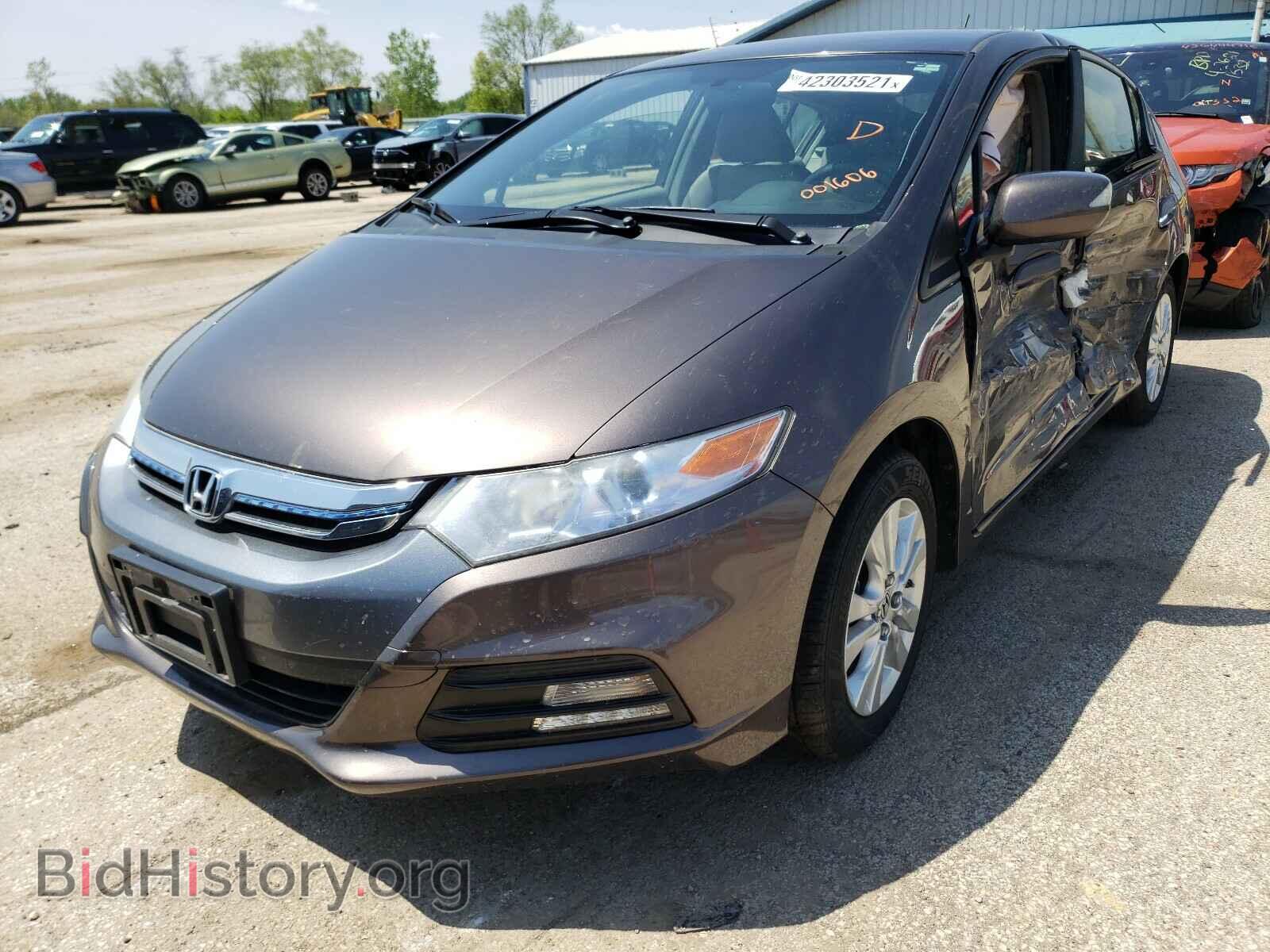 2013 HONDA INSIGHT - VIN: JHMZE2H78DS001606 - Фото 2