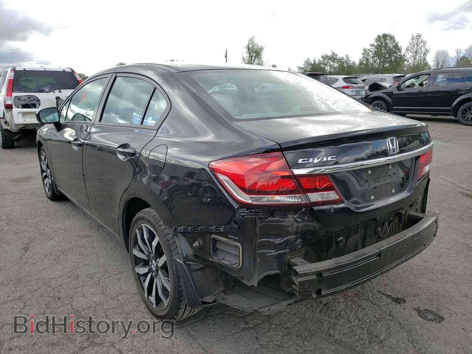 2015 HONDA CIVIC - VIN: 2HGFB2F97FH525570 - Фото 3