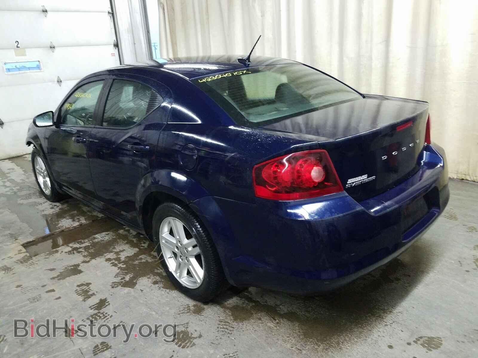2013 DODGE AVENGER - VIN: 1C3CDZCB1DN626382 - Фото 3