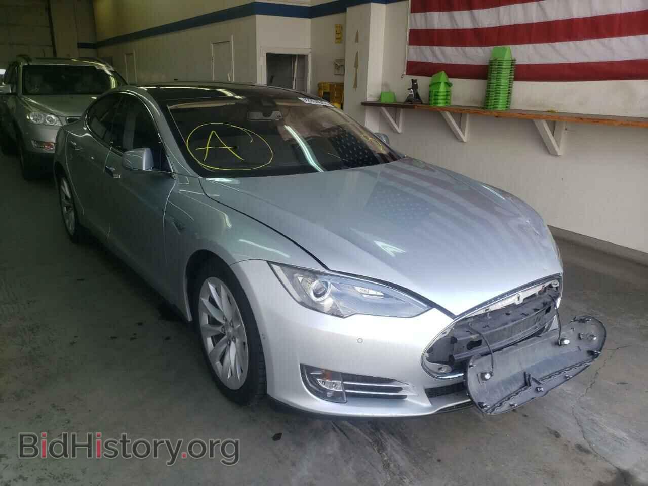 Photo 5YJSA1H28FF081244 - TESLA MODEL S 2015
