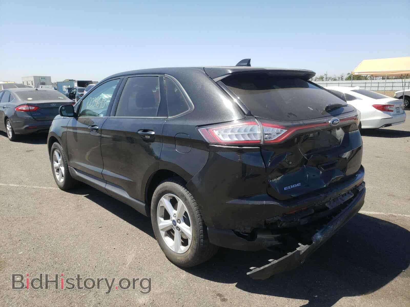 2015 FORD EDGE - VIN: 2FMTK3G8XFBB38930 - Фото 3