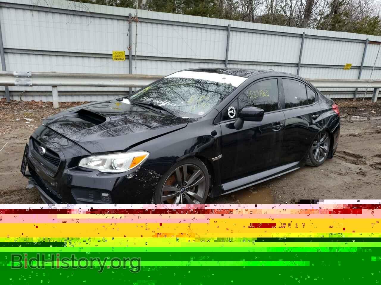 Фотография JF1VA1E60H9814880 - SUBARU WRX 2017