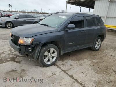 2015 Jeep COMPASS Latitude, blue — VIN 1C4NJCEA8FD328497, Copart