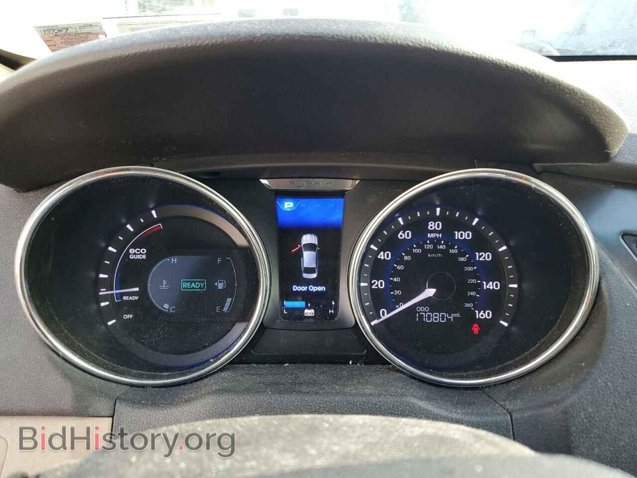 2012 HYUNDAI SONATA - VIN: KMHEC4A44CA042381 - Фото 9