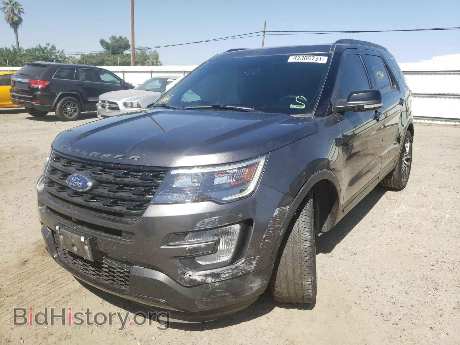 2017 FORD EXPLORER - VIN: 1FM5K8GT2HGB15132 - Фото 2
