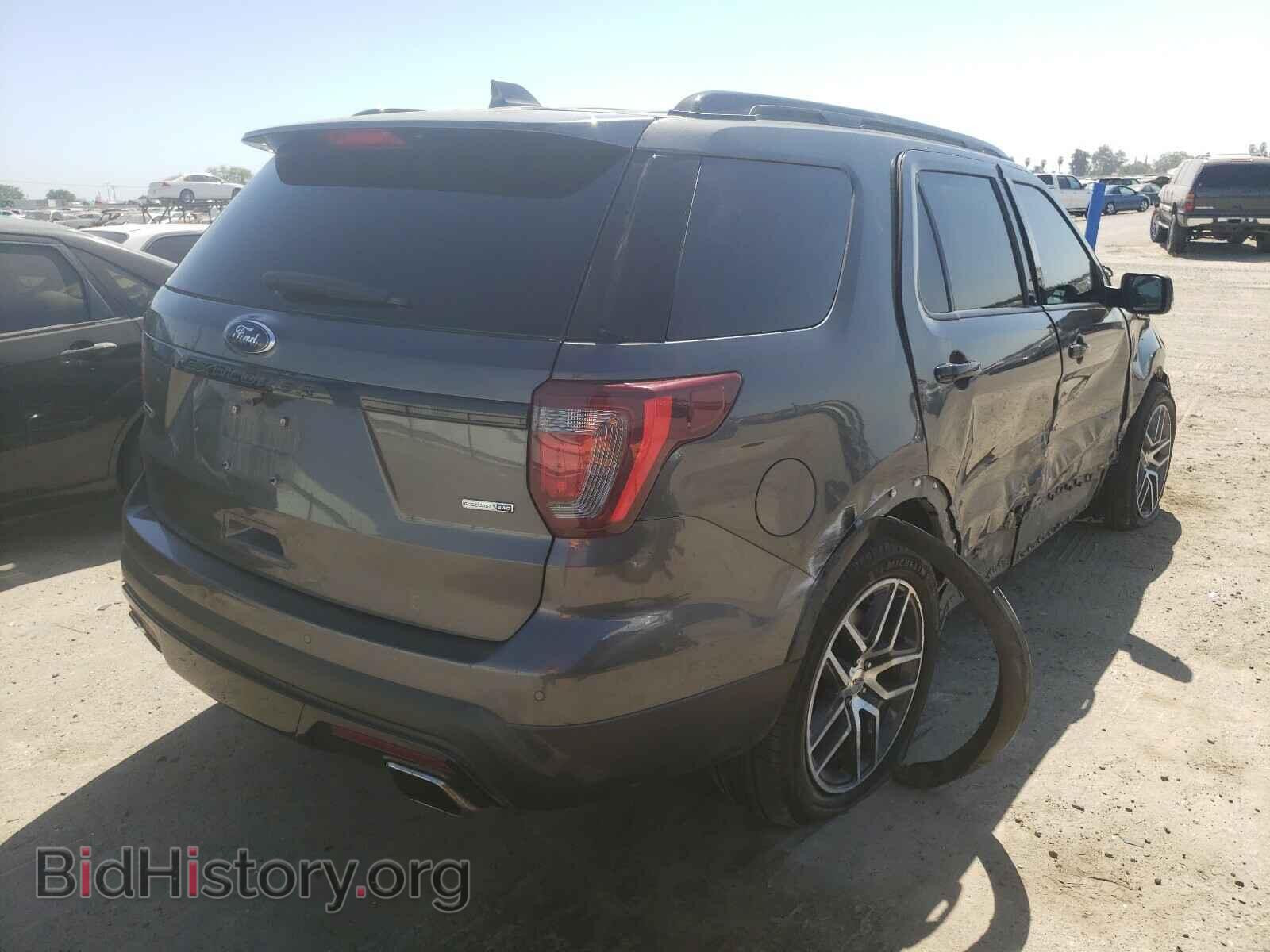 2017 FORD EXPLORER - VIN: 1FM5K8GT2HGB15132 - Фото 4