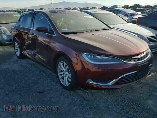 Фотография 1C3CCCAB3GN149963 - CHRYSLER 200 2016