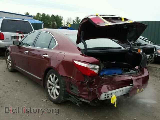 2007 LEXUS LS460 - VIN: JTHBL46F875001007 - Фото 3
