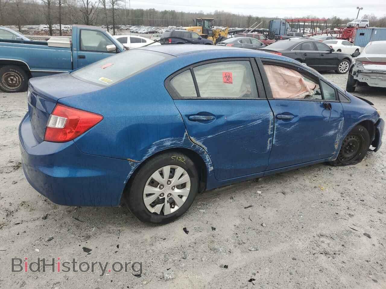 2012 HONDA CIVIC - VIN: 2HGFB2F59CH560622 - Фото 3