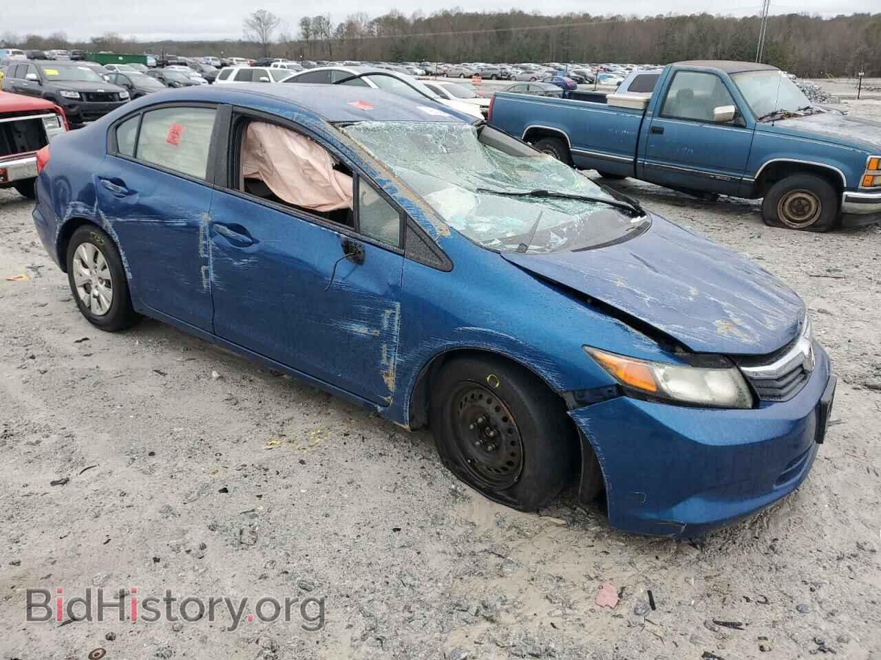 2012 HONDA CIVIC - VIN: 2HGFB2F59CH560622 - Фото 4