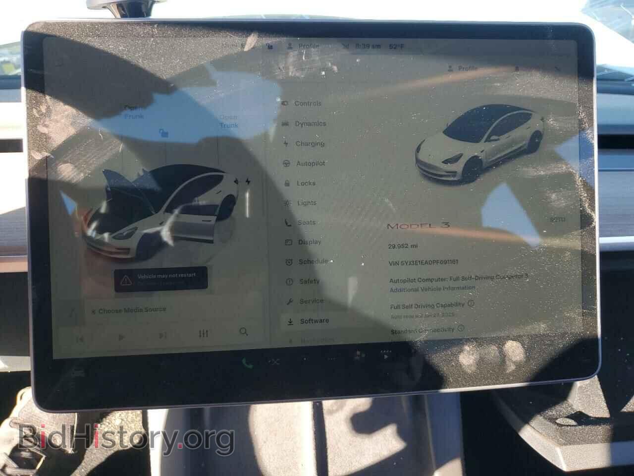2023 TESLA MODEL 3 - VIN: 5YJ3E1EA0PF691161 - Фото 9