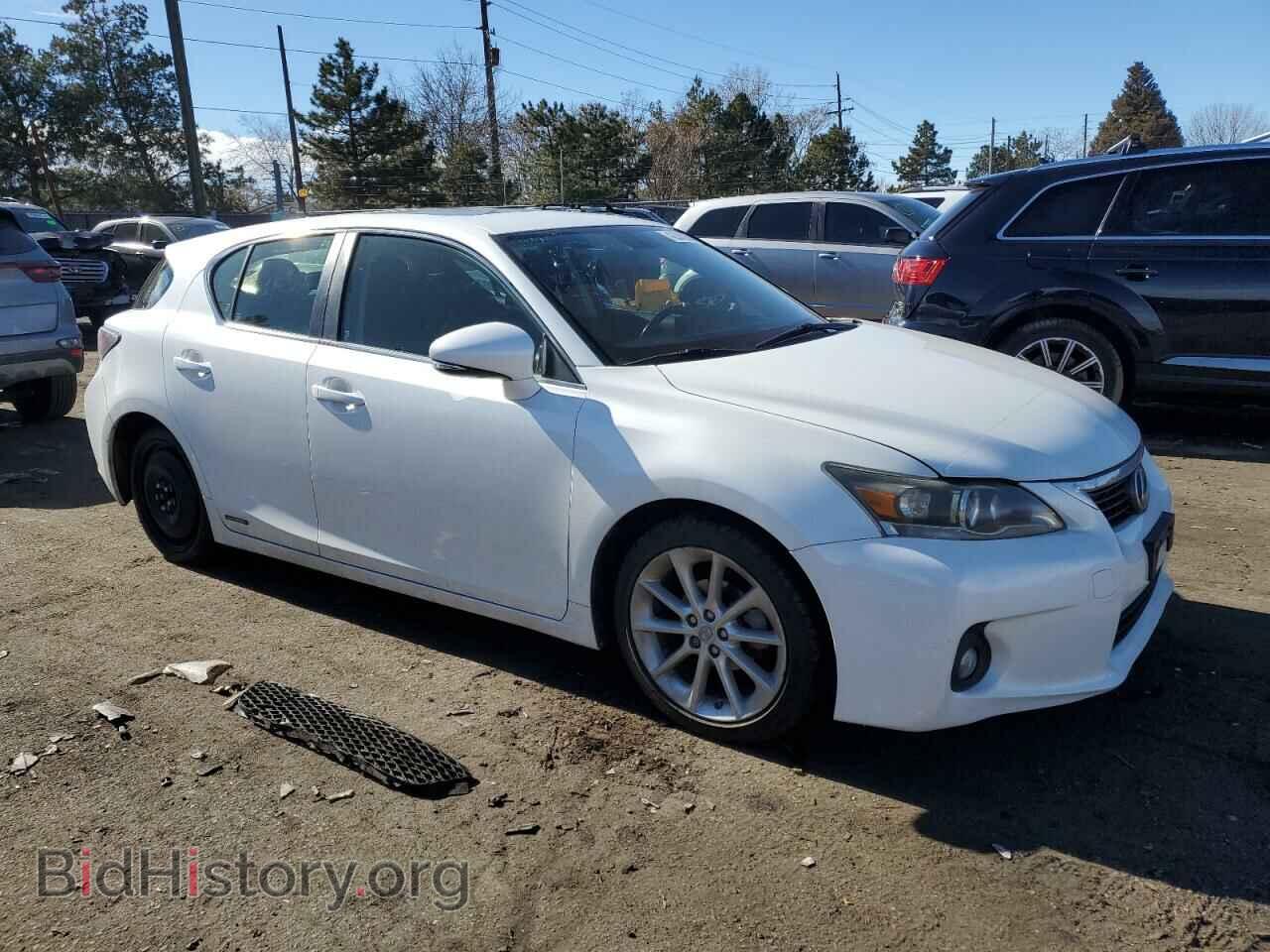 2012 LEXUS CT 200 - VIN: JTHKD5BH3C2066983 - Фото 4