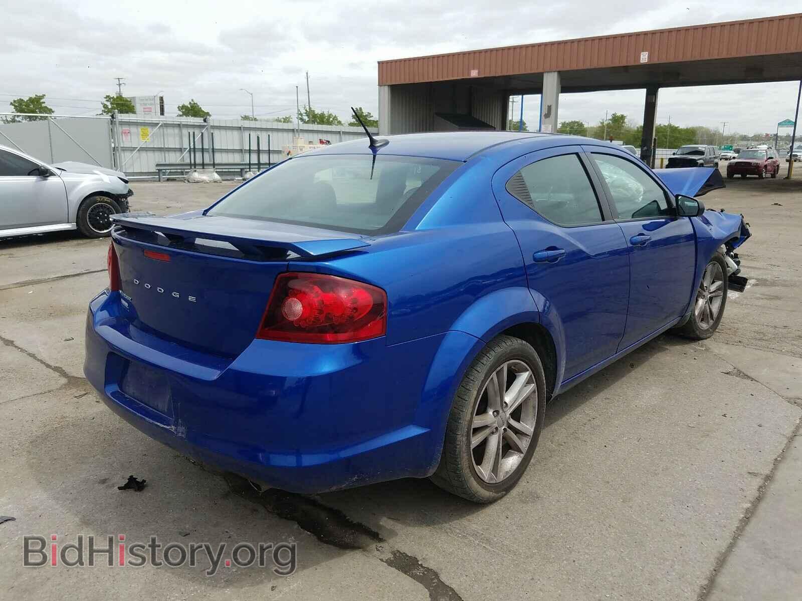 2013 DODGE AVENGER - VIN: 1C3CDZAG9DN521488 - Фото 4