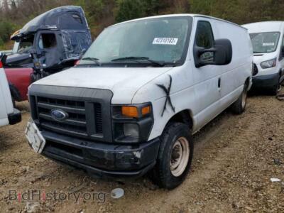 2010 Ford ECONOLINE, белый — VIN 1FTNE1EW0ADA91288, Copart