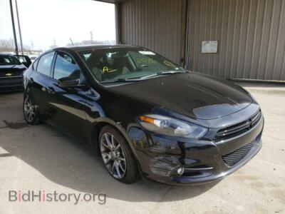 2015 Dodge DART Dart SXT, black — VIN 1C3CDFBB0FD146259, Copart