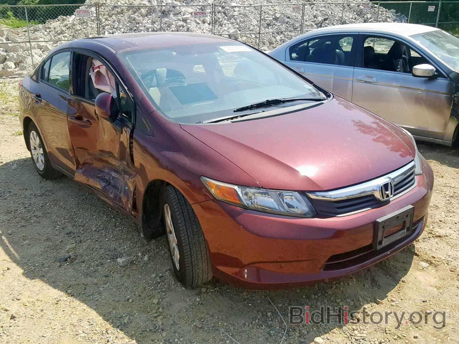 Photo 2HGFB2F55CH533854 - HONDA CIVIC LX 2012