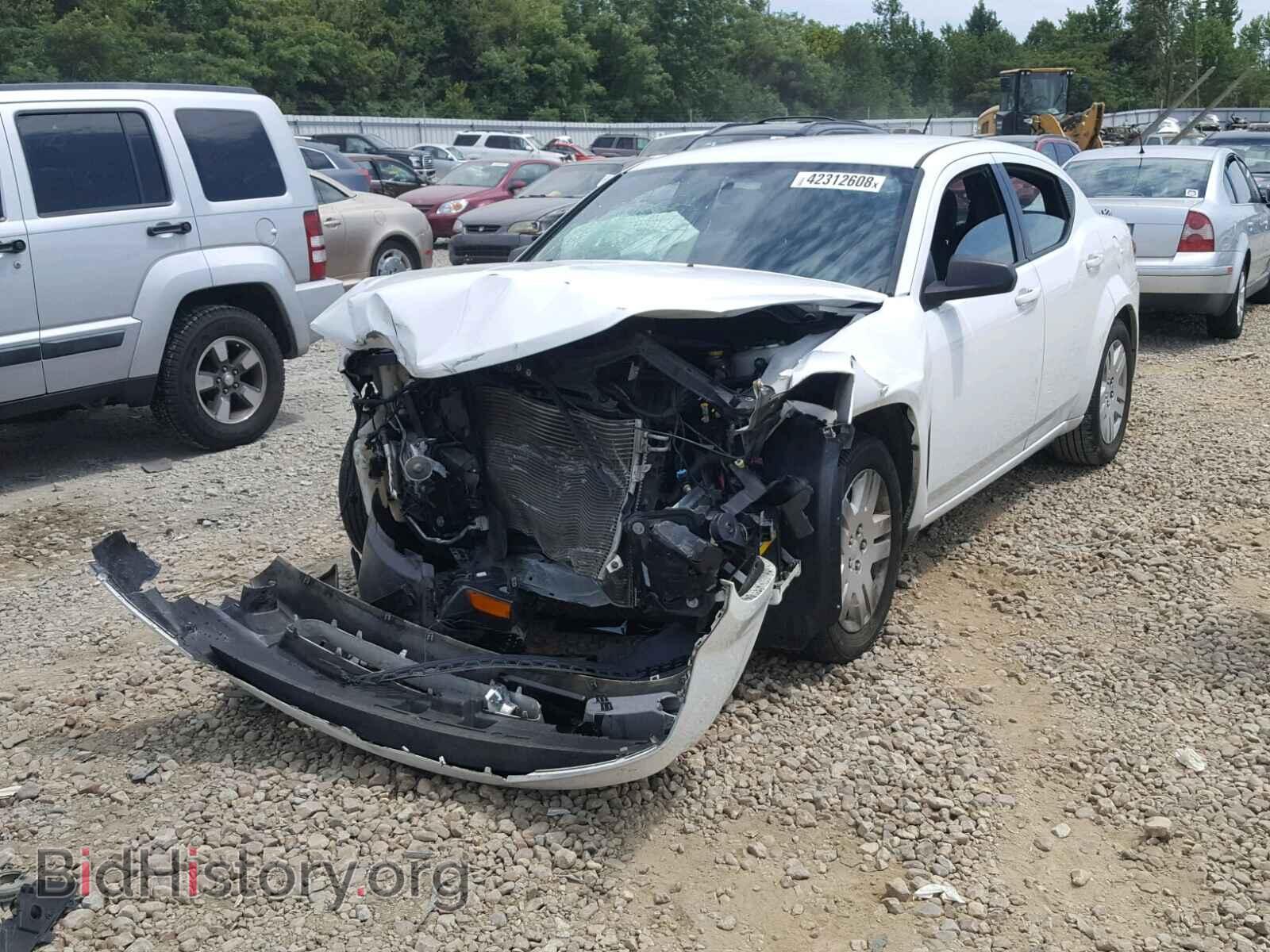 2012 DODGE AVENGER - VIN: 1C3CDZAB2CN168255 - Фото 2