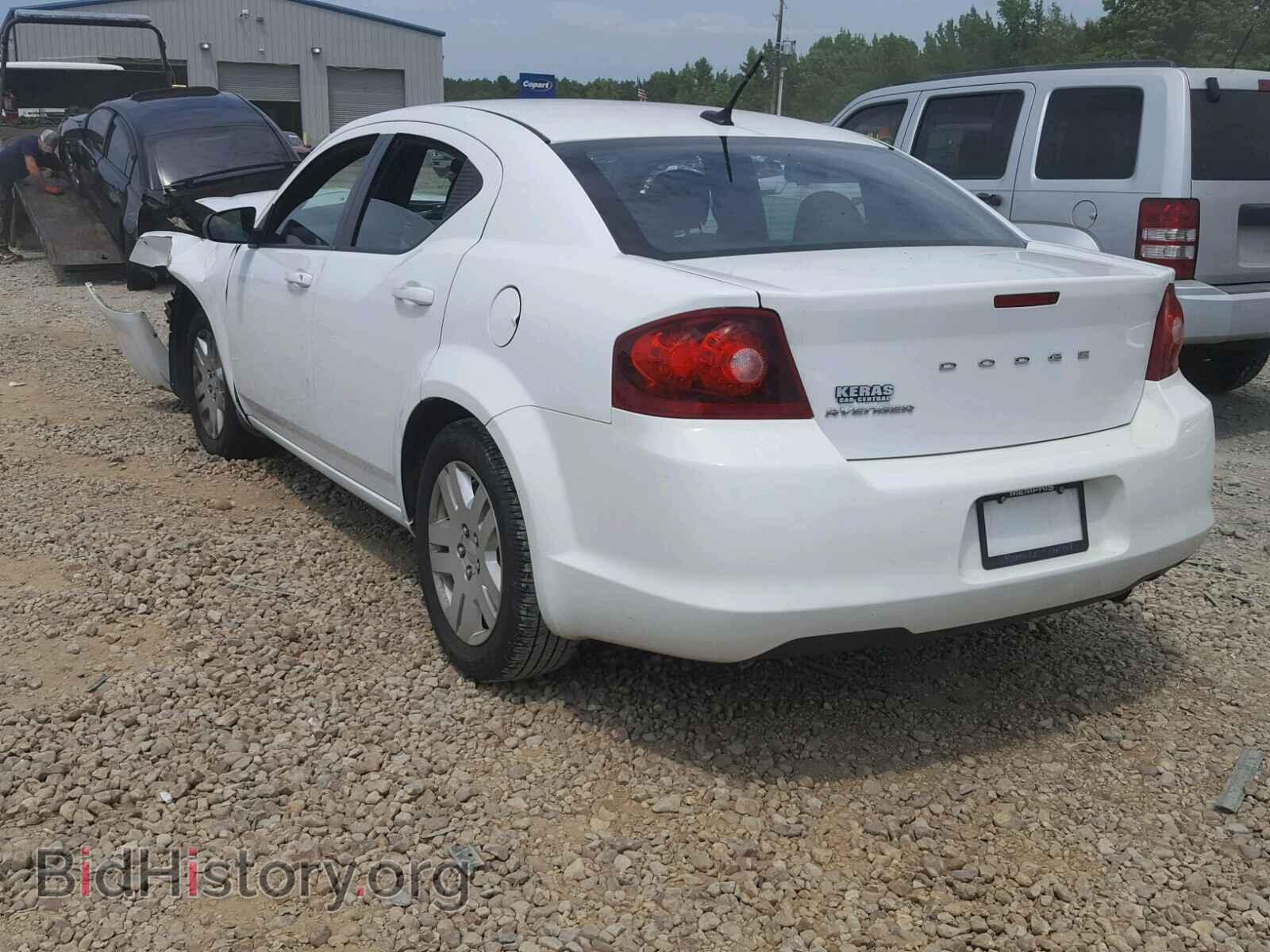 2012 DODGE AVENGER - VIN: 1C3CDZAB2CN168255 - Фото 3