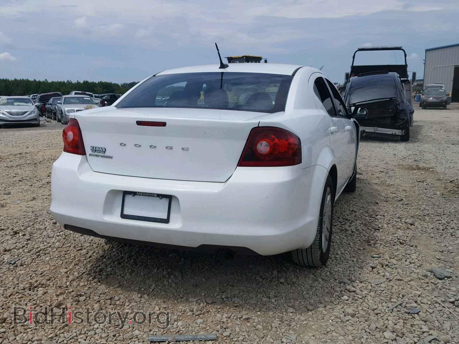 2012 DODGE AVENGER - VIN: 1C3CDZAB2CN168255 - Фото 4