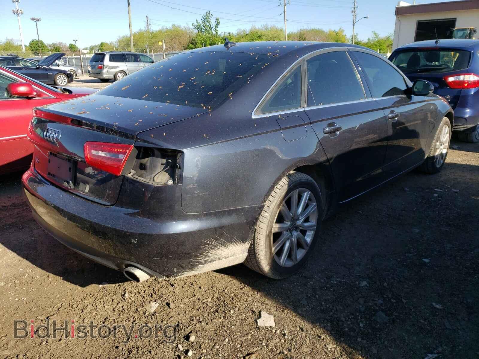 2013 AUDI A6 - VIN: WAUGFAFC3DN129618 - Фото 4