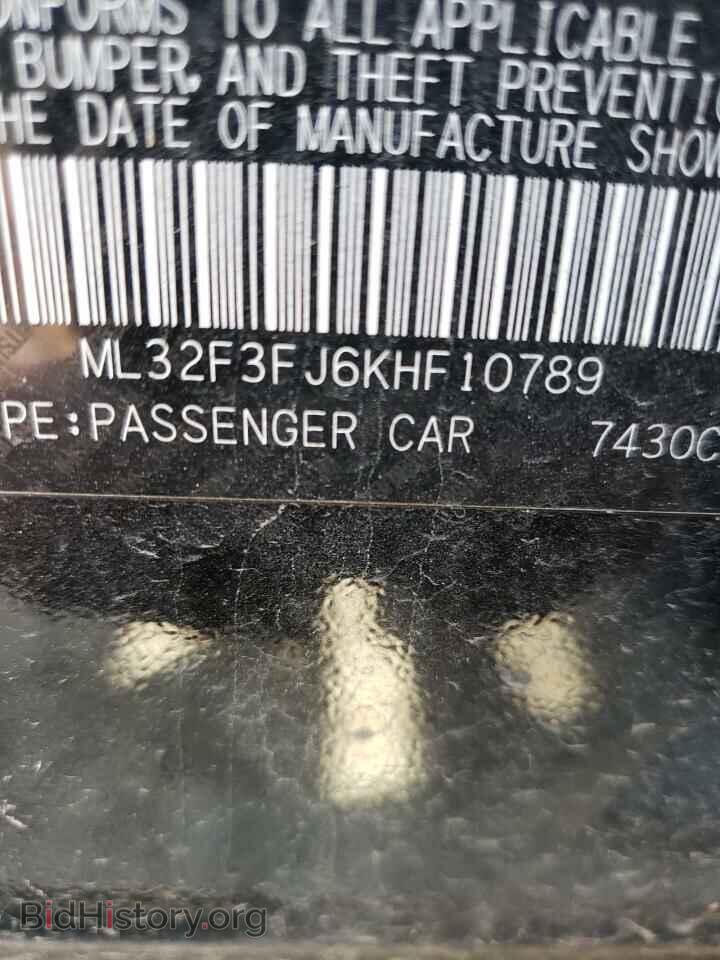 2019 MITSUBISHI MIRAGE - VIN: ML32F3FJ6KHF10789 - Фото 10