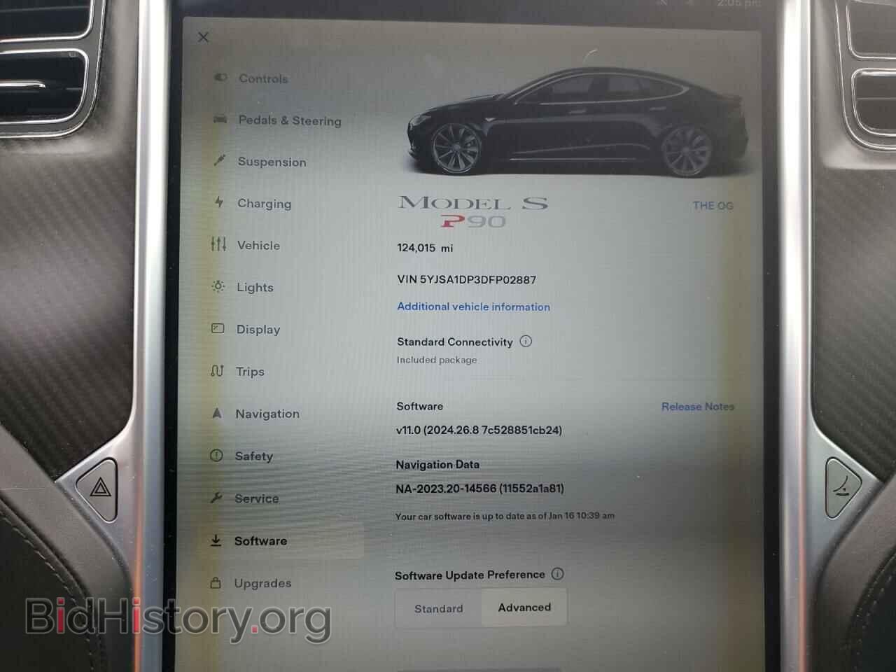 2013 TESLA MODEL S - VIN: 5YJSA1DP3DFP02887 - Photo 9