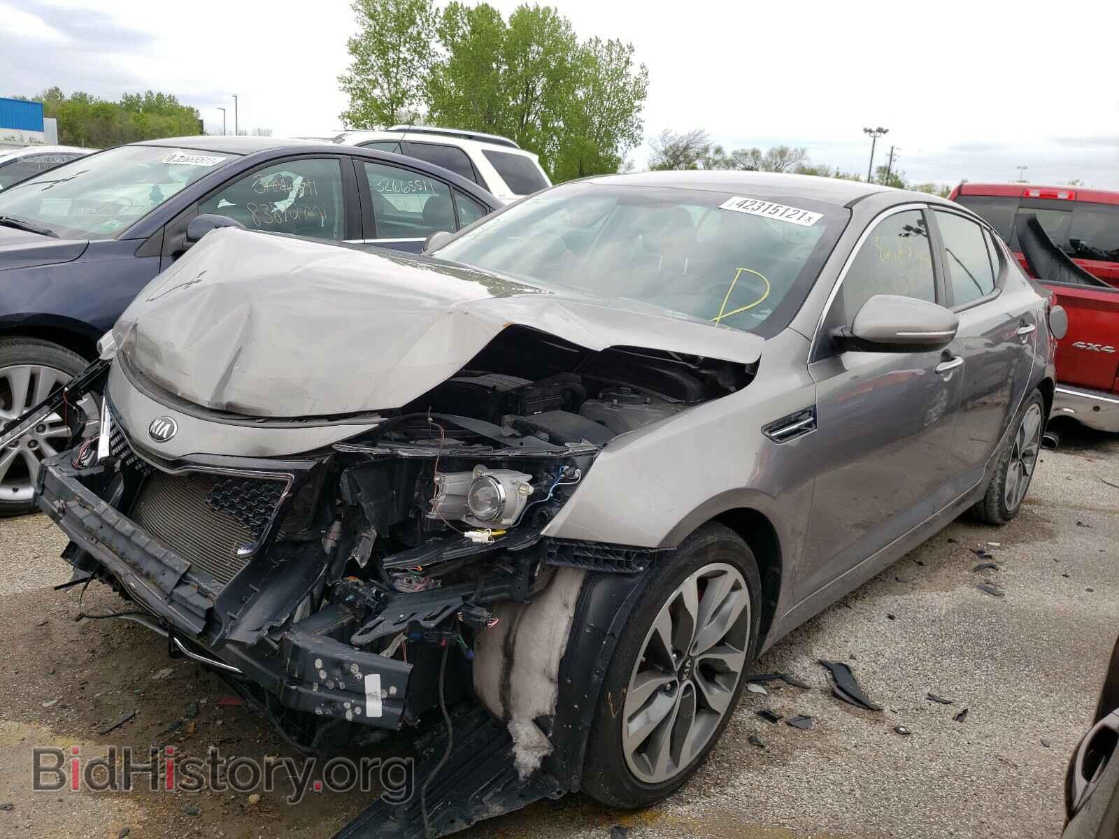 2014 KIA OPTIMA - VIN: 5XXGR4A74EG324792 - Фото 2