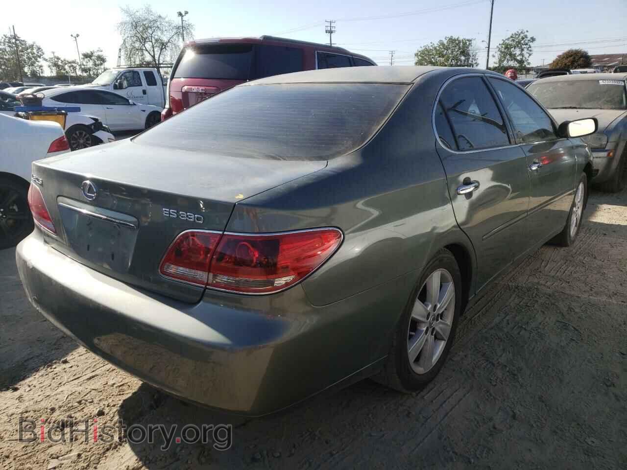 2006 LEXUS ES330 - VIN: JTHBA30G165150357 - Фото 4