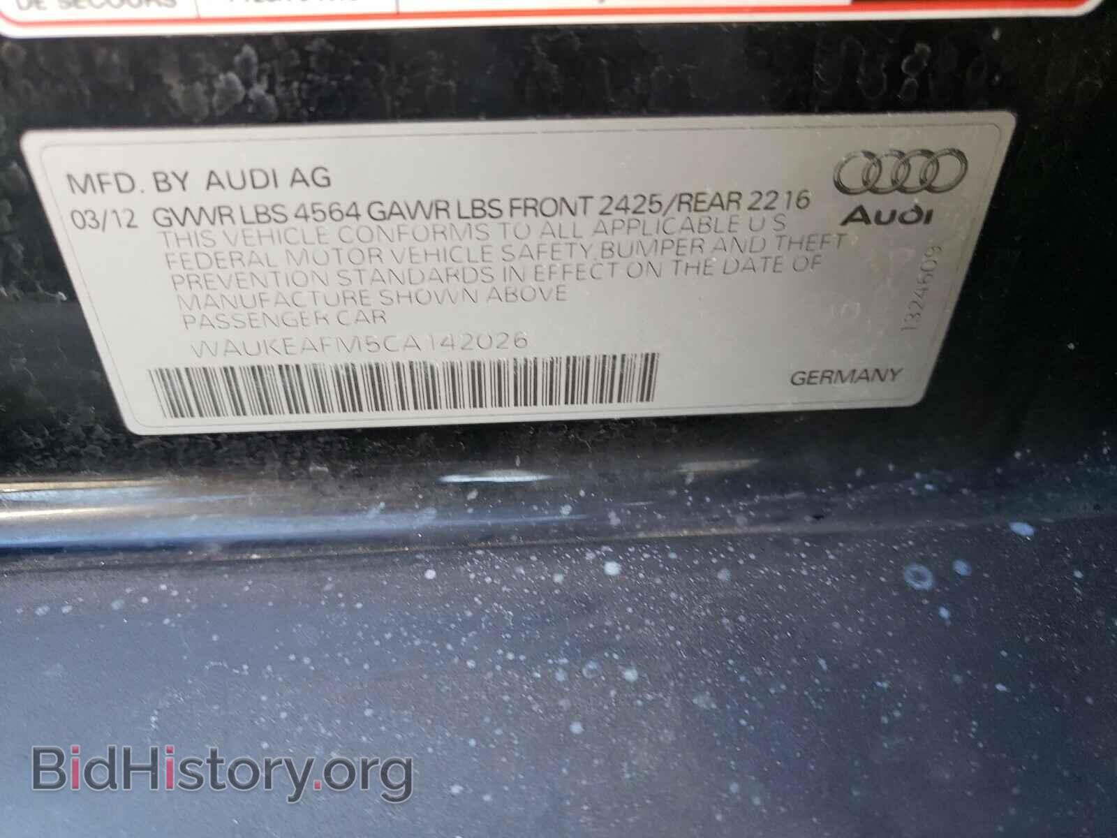 2012 AUDI A3 - VIN: WAUKEAFM5CA142026 - Photo 10