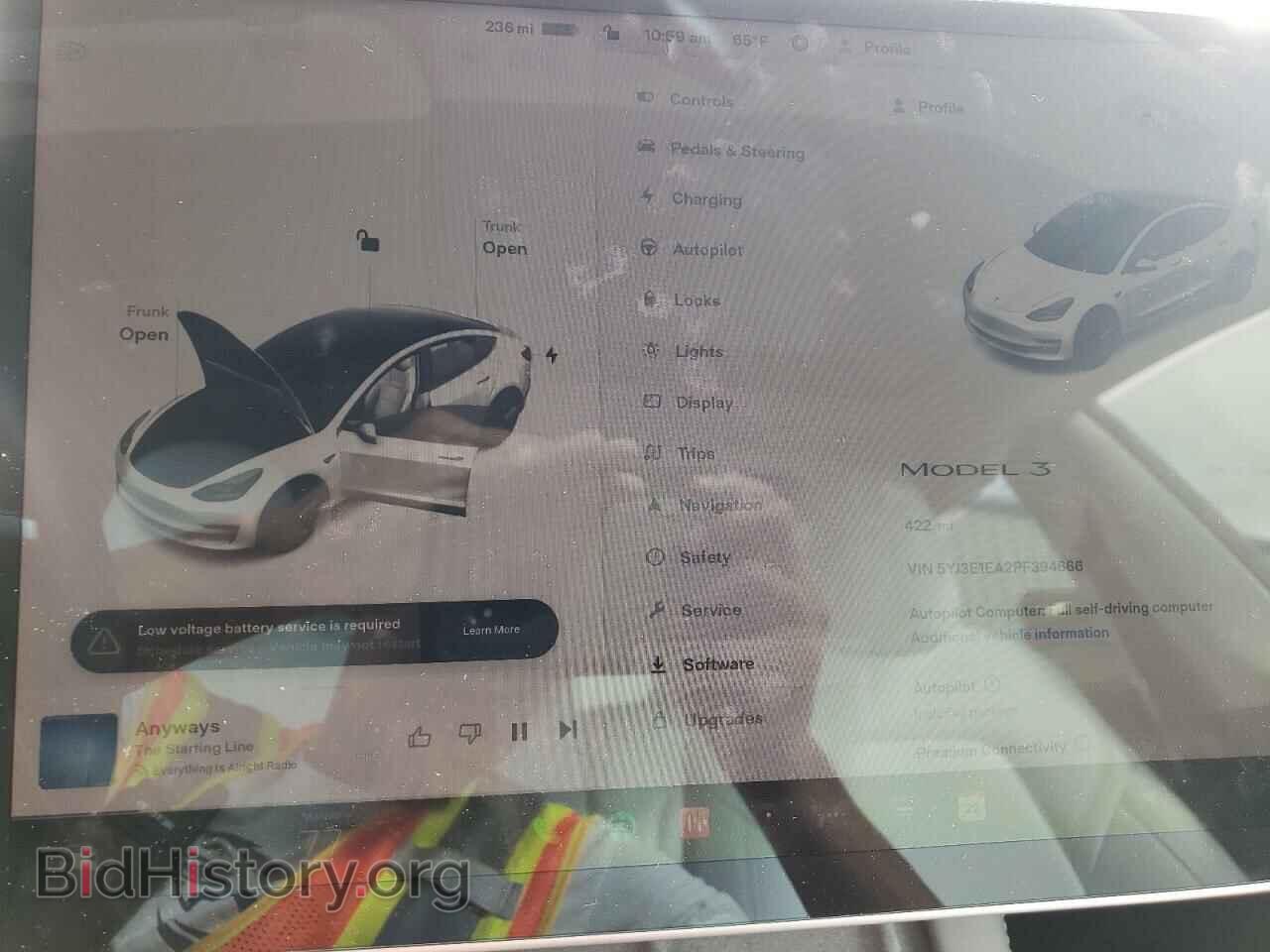 2023 TESLA MODEL 3 - VIN: 5YJ3E1EA2PF394666 - Photo 9
