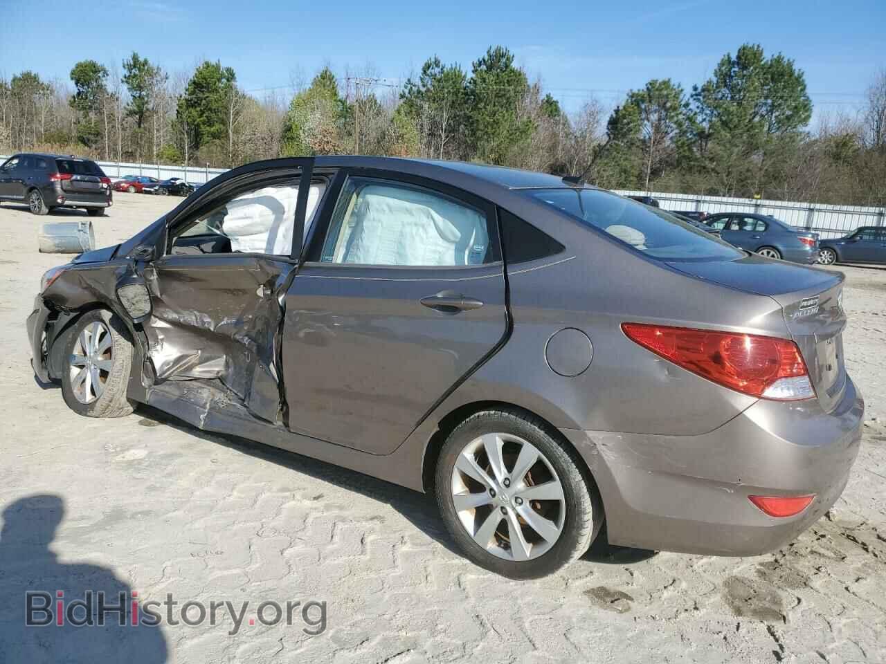 2012 HYUNDAI ACCENT - VIN: KMHCU4AE7CU107509 - Фото 2