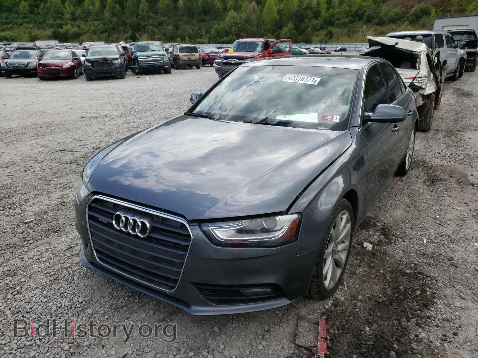 2013 AUDI A4 - VIN: WAUFFAFL8DA106953 - Фото 2