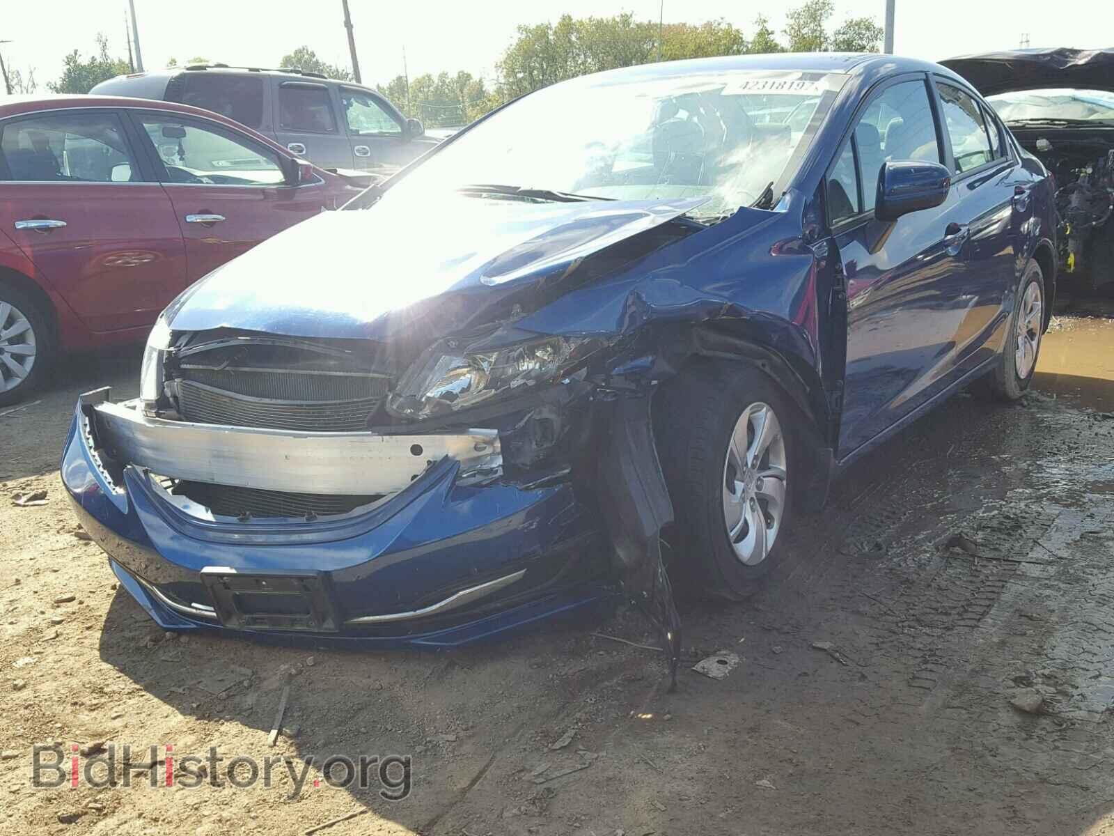 2014 HONDA CIVIC - VIN: 19XFB2F57EE022501 - Фото 2