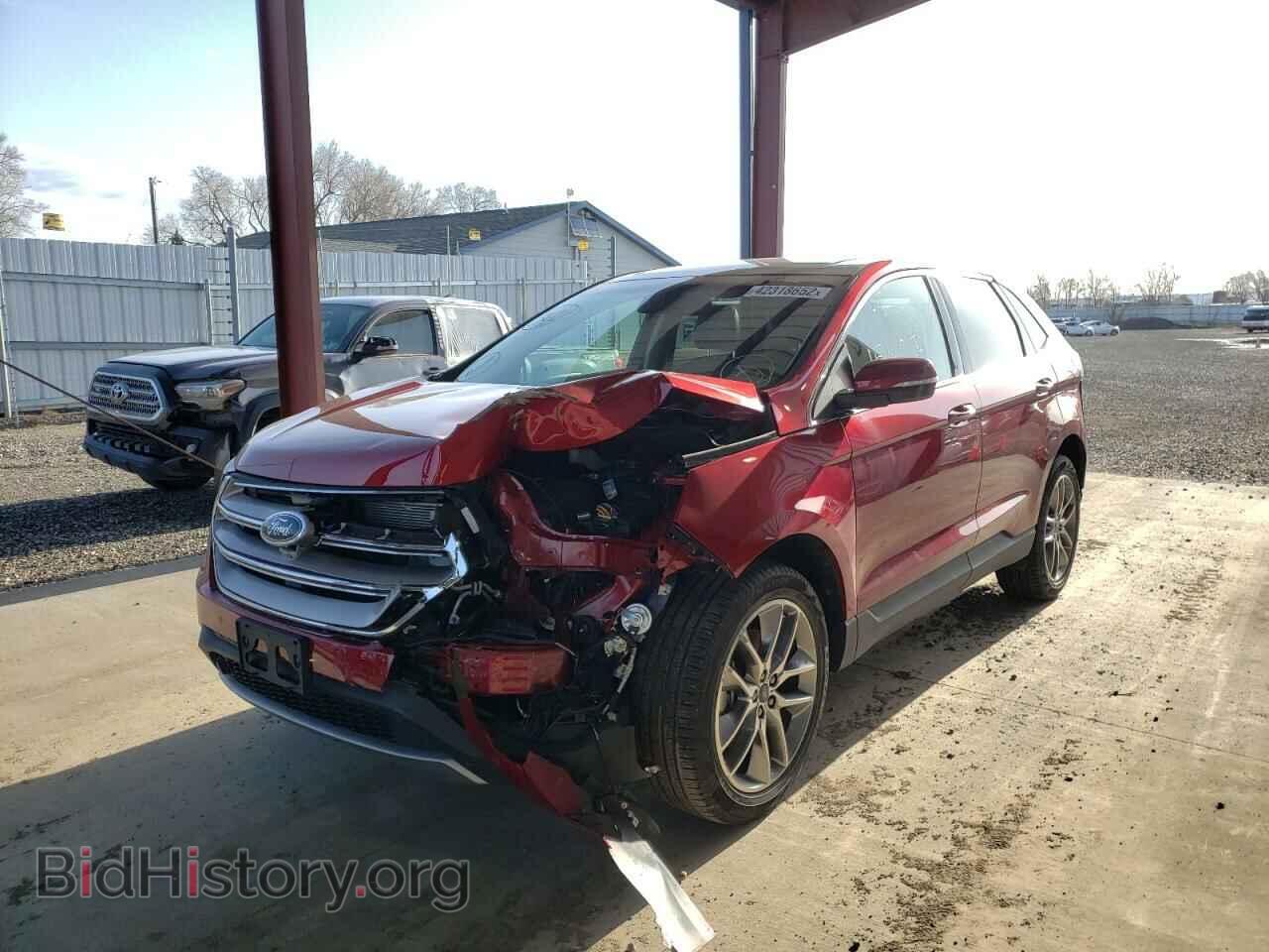 2017 FORD EDGE - VIN: 2FMPK4K96HBC66205 - Фото 2