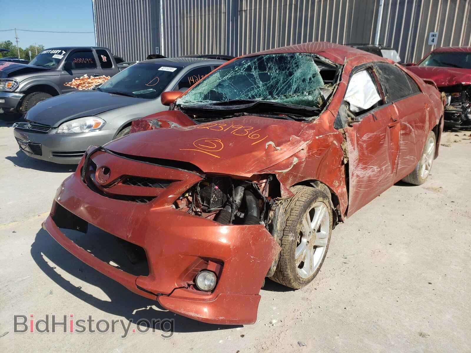 2013 TOYOTA COROLLA - VIN: 2T1BU4EE1DC084589 - Фото 2