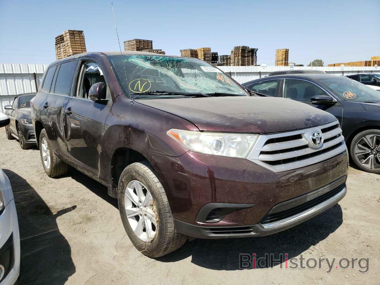 Фотография 5TDZA3EH1CS021154 - TOYOTA HIGHLANDER 2012