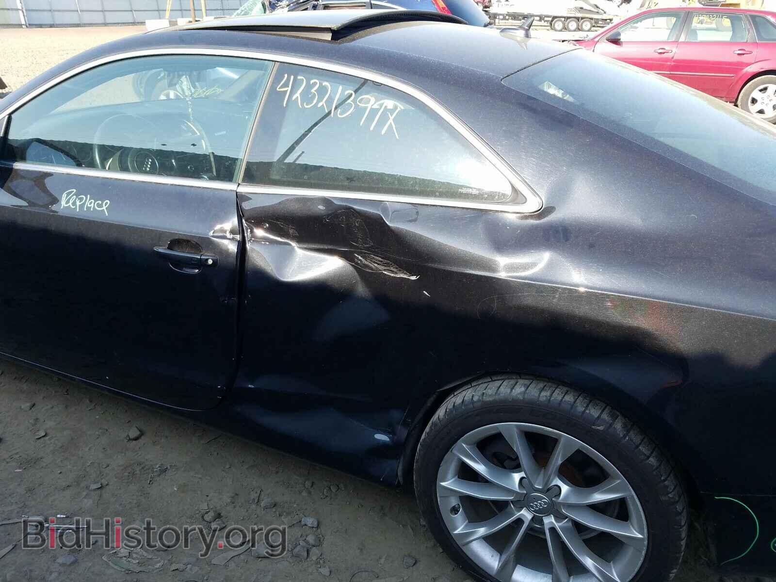 2014 AUDI A5 - VIN: WAUCFAFR8EA060405 - Фото 9