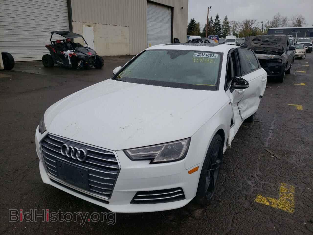 2017 AUDI A4 - VIN: WAUANAF46HN027768 - Фото 2